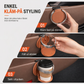 🚗 50 % RABATT NU! ☕ Multifunktionell hopfällbar mugghållare för bildörr – elegant & klämmonterad 🛡️