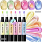 🎅SISTA DAGEN – POPULÄR REA – 50 % RABATT🌟😍Set med glittriga cat eye-nagellackspennor