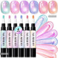 🎅SISTA DAGEN – POPULÄR REA – 50 % RABATT🌟😍Set med glittriga cat eye-nagellackspennor