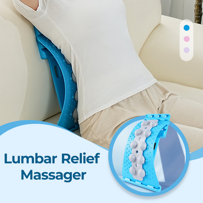 🧲 50% RABATT NU! 🔥 Massageapparat för ländryggsavlastning