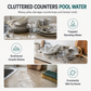 ✨50% RABATT NU! !✨Flerlagers diskställ och förvaringsställ för köket med stålram