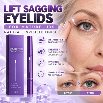 👁️ 50% RABATT NU! Osynlig stylingpenna för dubbla ögonlock – osynlig naturlig finish, 24h hållbarhet & skonsam formula – perfekt för naturligt dubbelveck ✨