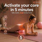 🤸⚽ 15 cm Pilatesboll – Explosionssäker yogaboll med bikakemönster 🧘